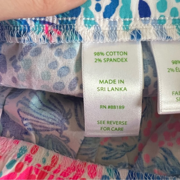 {Lilly Pulitzer} NWT Ocean View Shorts in Sway This Way - Picture 14 of 14